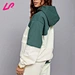 patch work hoodie